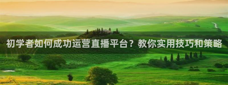 山猫nba免费直播：初学者如何成功运营直播平台？教你实用技巧和策略